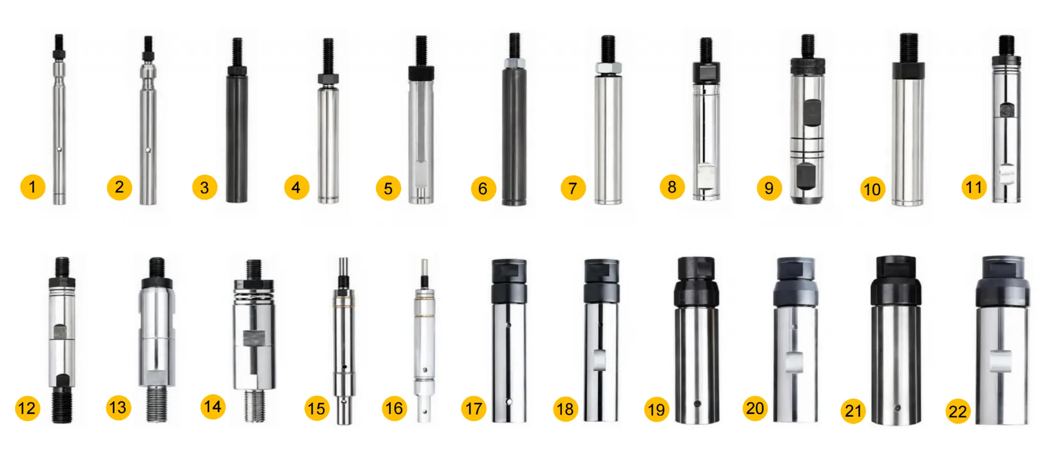 LNS compatible revolving tip models and connection types