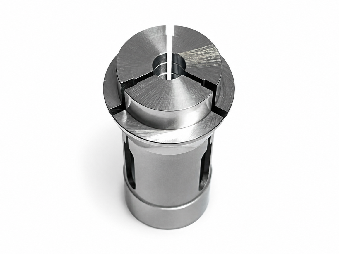 Main-spindle collet for Swiss-type lathes