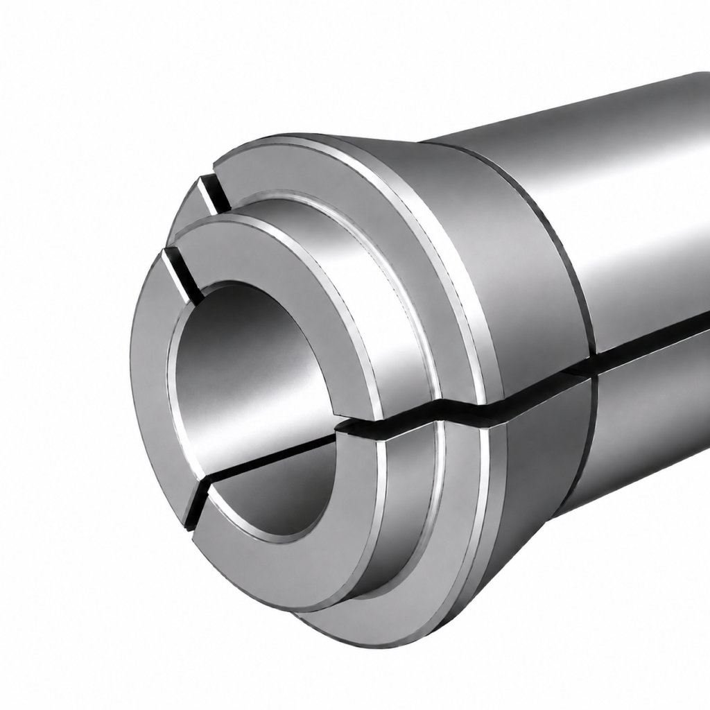 Standard steel collet bore for Swiss-type lathes