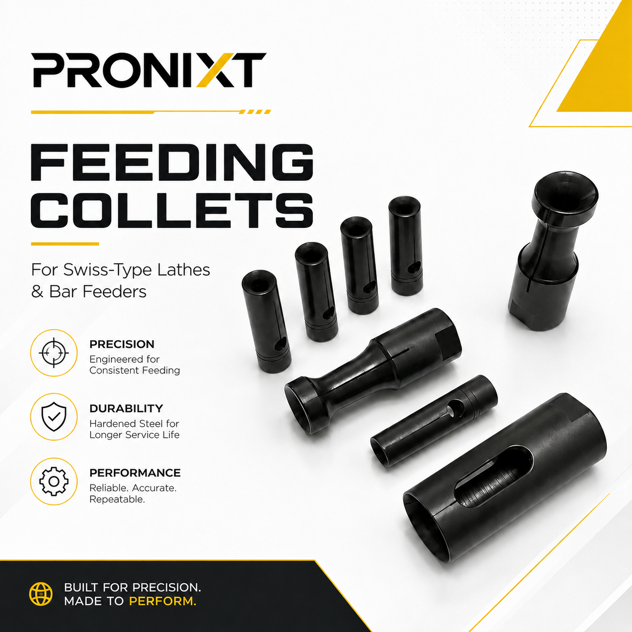 What Is a Feeding Collet? Design, Function and Bar Feeder Compatibility