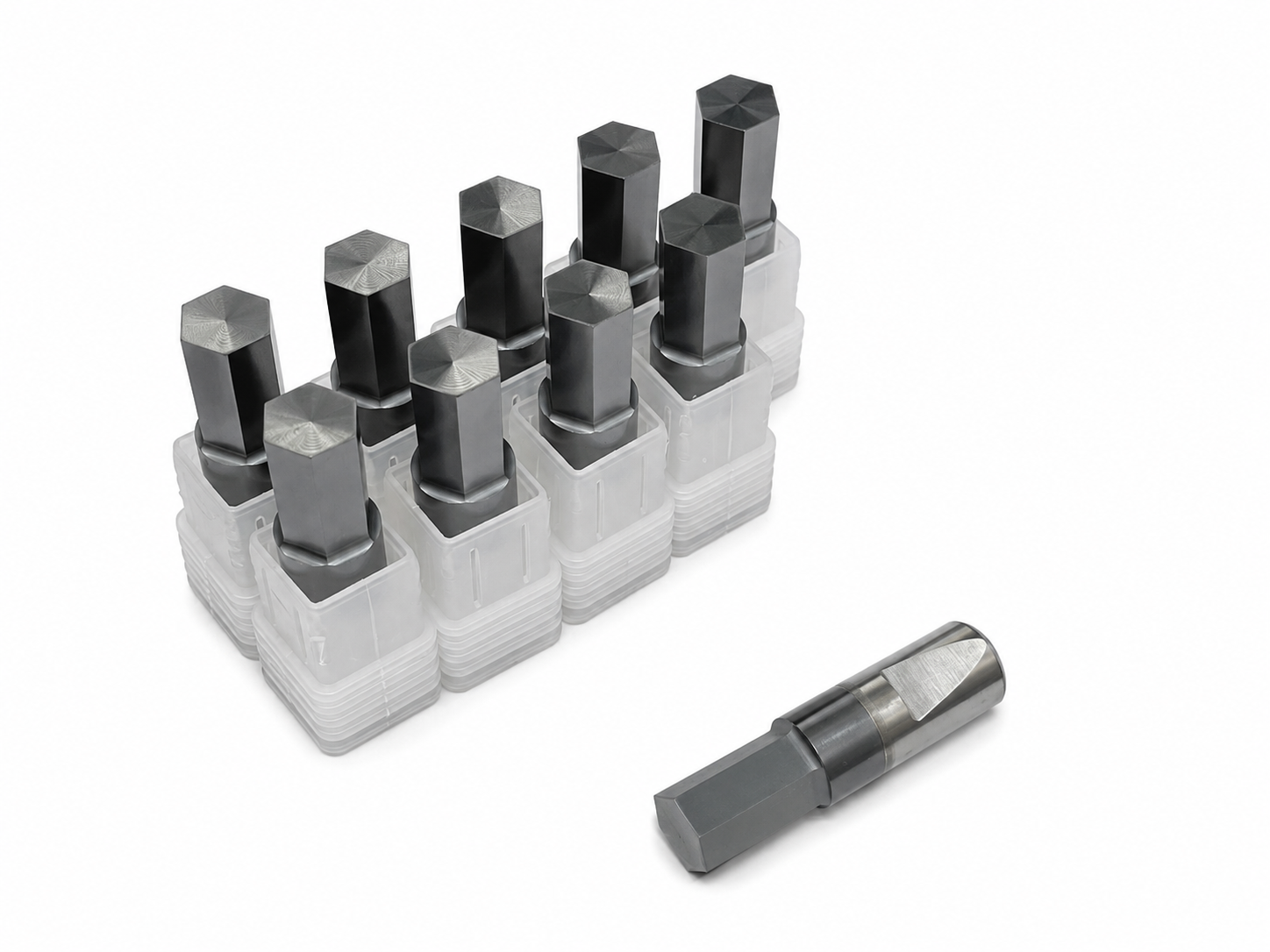 Hexagon Rotary Broach Set