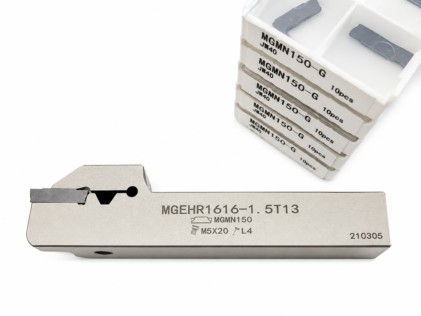 MGEHR1616-1.5T13 Grooving Tool Holder with MGMN150 Insert